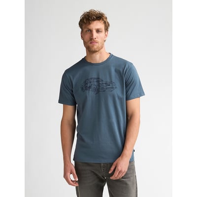 Porsche Short Sleeve Crew Neck T-Shirt PETROL INDUSTRIES