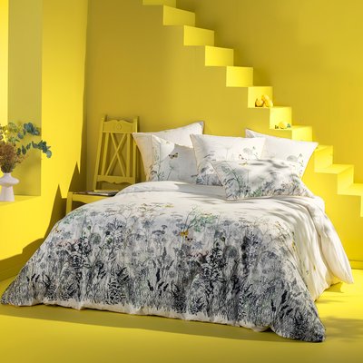 Housse de couette percale de coton 80 fils/cm² lavé ESCAPADES MAGIQUES GARNIER-THIEBAUT