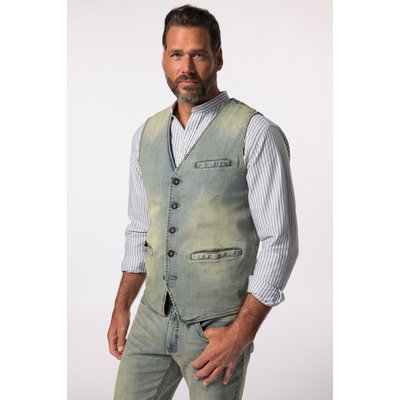 Gilet en jean esprit vintage JP1880