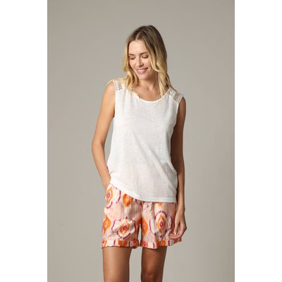 T-shirt en jersey effet lin SALLY DEELUXE