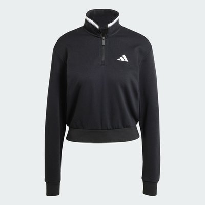 Veste de survêtement courte molleton à quart de zip Essentials Color Pop ADIDAS SPORTSWEAR