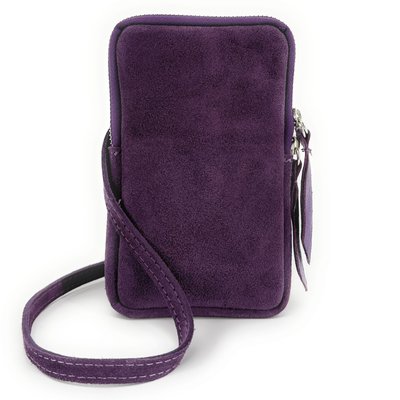 Pochette bandoulière en cuir nubuck italien LOUVRE OH MY BAG