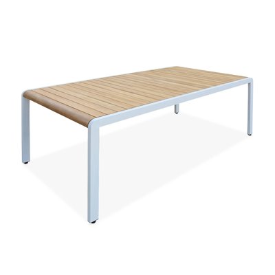 Table de jardin acier et teck 8 places SEMETI SWEEEK