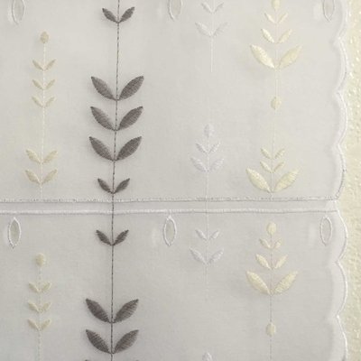Modulable brodé feuilles d'orgeat LINDER