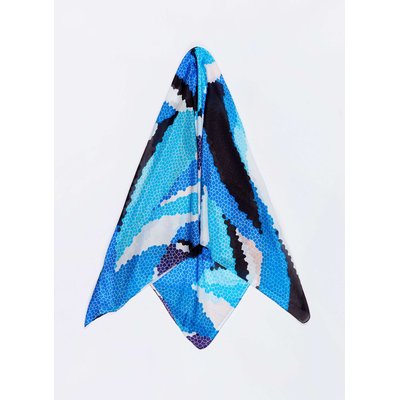 Foulard en soie imprimé CARRE LA FIANCÉE