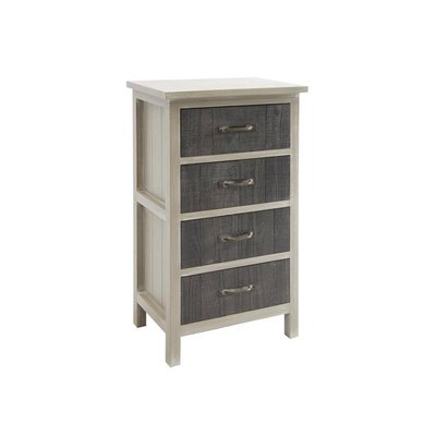 Commode 4 tiroirs en pin et medium AUBRY GASPARD