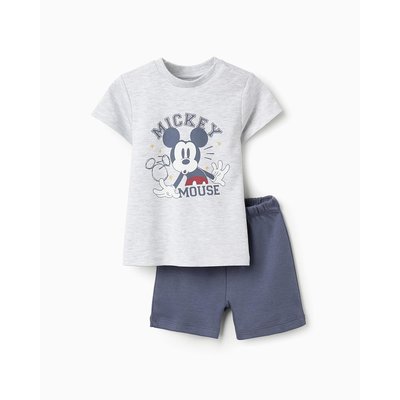 Pyjama 100% coton, imprimé Mickey MICKEY ZIPPY