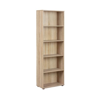 Bibliothèque 5 cases en bois TERRE DE NUIT