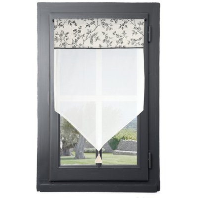 Brise bise 45x60  CLARINE écru DECORATIE