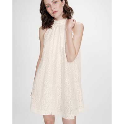 Vestido corto de encaje sin mangas VASARELY GRACE & MILA