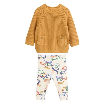 Haut en maille et legging bébé, ensemble NEXT