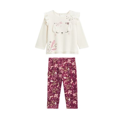 Pyjama bébé 2 pièces en velours Mila PETIT BEGUIN