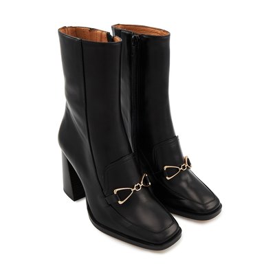 Bottines à Talons Eddie Cuir BONS BAISERS