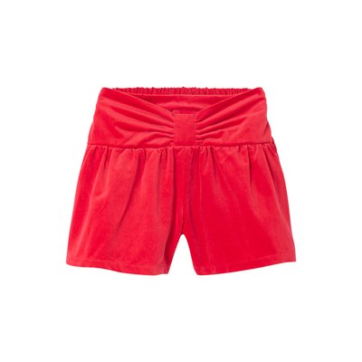 Short en velours lisse effet noeud devant VERTBAUDET