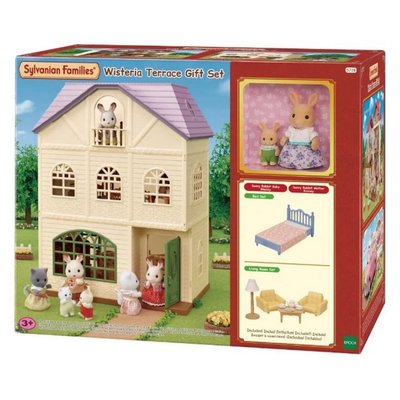 5728  La maison a deux etages de la famille Lapin Caramel SYLVANIAN FAMILIES