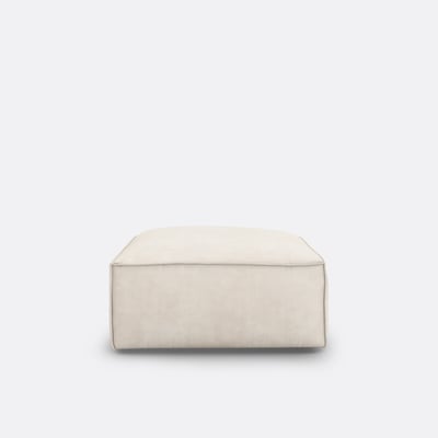 Pouf modulable en velours côtelé fines côtes, SEVEN LA REDOUTE INTERIEURS
