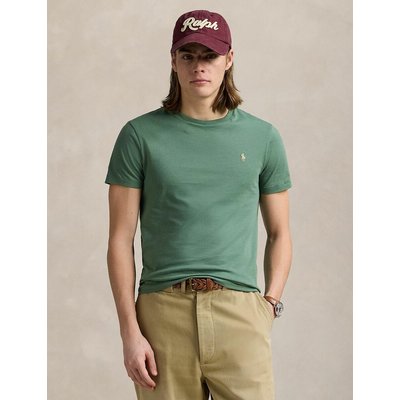 T-shirt slim uni en jersey logo brodé POLO RALPH LAUREN