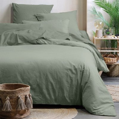 Housse De Couette  Horizon Lin 100% Coton Bio 57 Fils DECORATIE