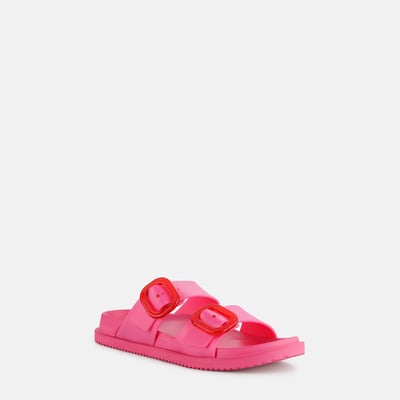 Sandales avec double buckles ELISE LILOU LEMON JELLY
