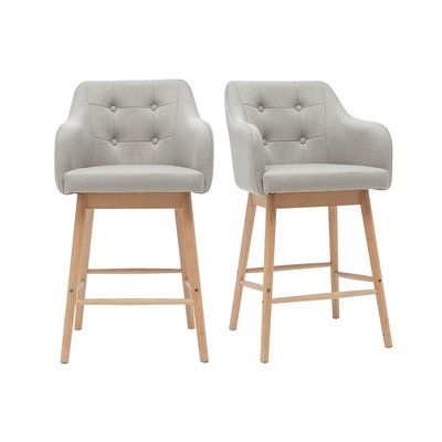 Tabourets de bar scandinaves H65 cm (lot de 2) BALTIK MILIBOO