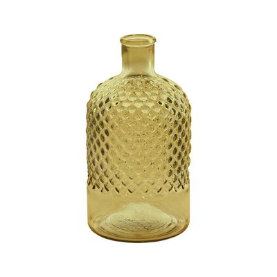 Vase en verre recyclé h 22 cm DIAMOND SENSEI MAISON