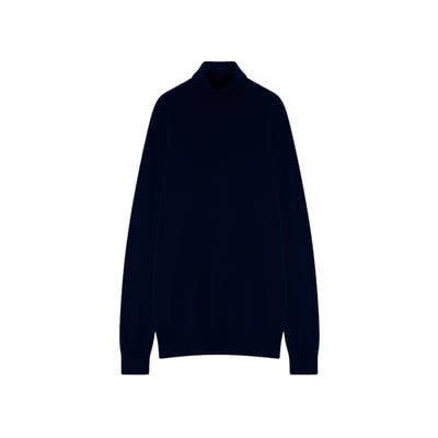 Pull Col Roulé Navy Connor JUST CASHMERE