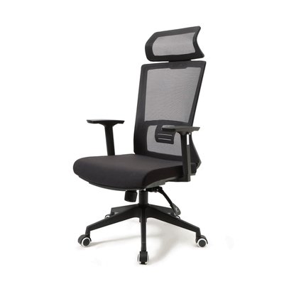 Fauteuil de bureau à roulettes en tissu, Wyatt HISPANOHOGAR