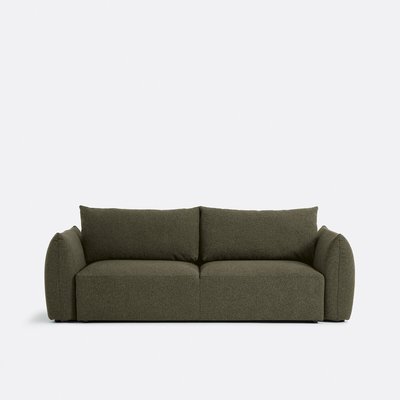 3-Sitzer-Schlafsofa Edith, Feinbouclé LA REDOUTE INTERIEURS