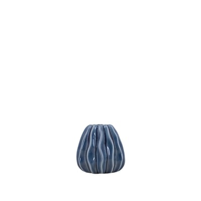 Vase en céramique structuré, H9cm ORNAMI