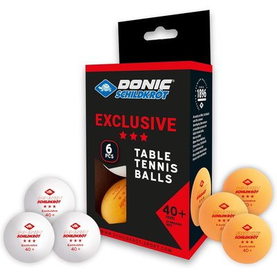 Lot de 6 balles de tennis de table SCHILDKRÖT