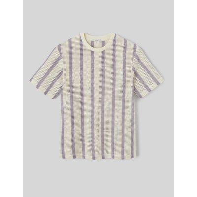 T-shirt tricot à rayures BZB