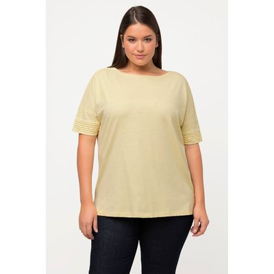 T-shirt, dentelle, encolure bateau ULLA POPKEN