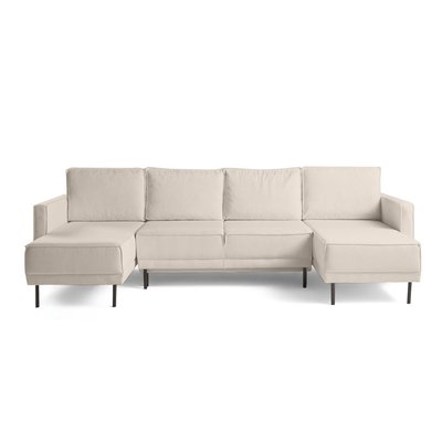 Canapé Panoramique Convertible Tissu 7 places - CHARLIE LISA DESIGN