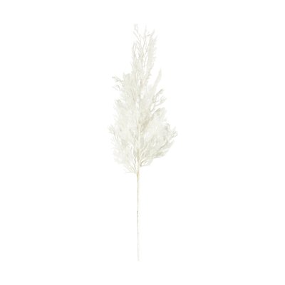 80cm Pack of 3 Artificial Flocked Cypress Stems SO'HOME
