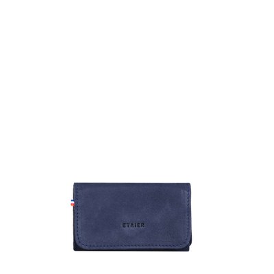 Porte-monnaie Etincelle nubuck cuir ETRIER
