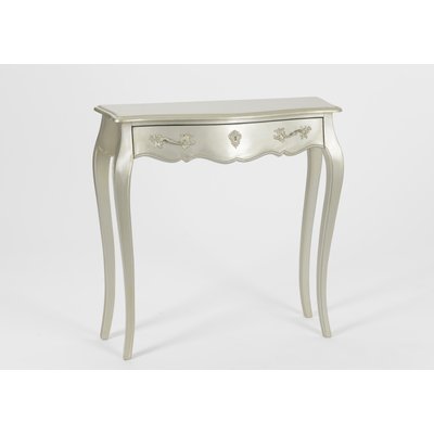 Console antic silver   80x25 bois-MURANO AMADEUS