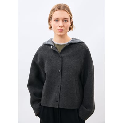 Manteau court en lainage HUMILITY