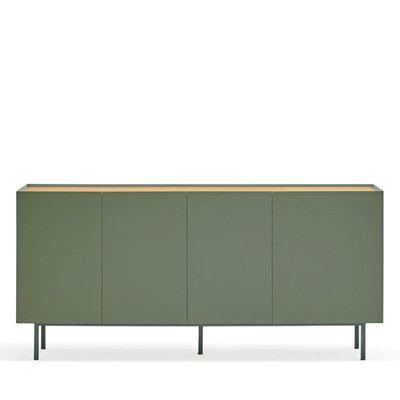 Buffet en bois 4 portes 3 tiroirs L165cm - ARISTA TEULAT