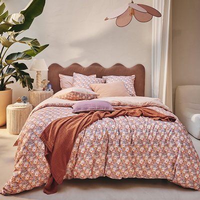 Housse de couette imprimée en percale de coton, LOVE STORY ESSIX