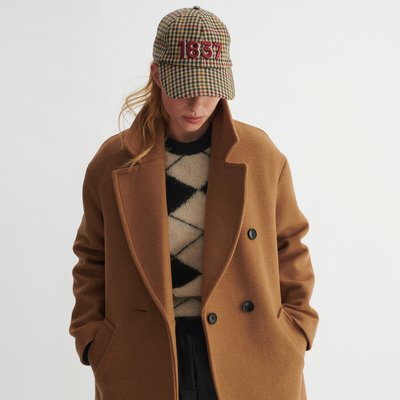 Jas in mixed wollen stof, Signature BARNABE LA REDOUTE COLLECTIONS