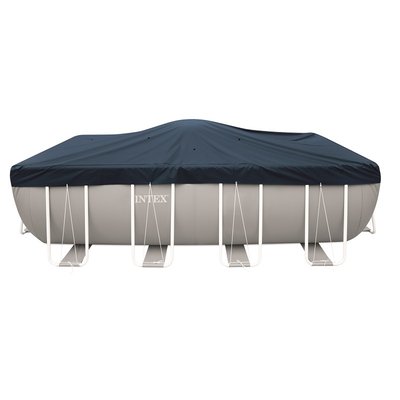 Bâche de protection pour piscine tubulaire rectangulaire  L INTEX