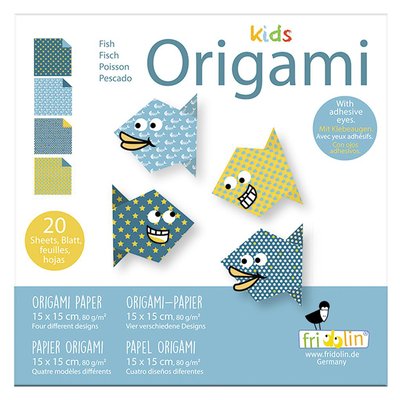 Kids Origami - Poisson FRIDOLIN