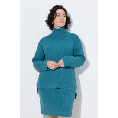 Pull en maille texturée, coupe évasée ULLA POPKEN