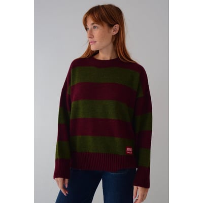 Pull rayé col rond ALEX MINDTRAVELER