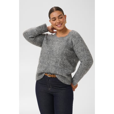 Pullover tricoté KAFFE CURVE
