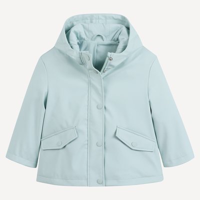 Impermeable con capucha y forro de punto de algodón LA REDOUTE COLLECTIONS