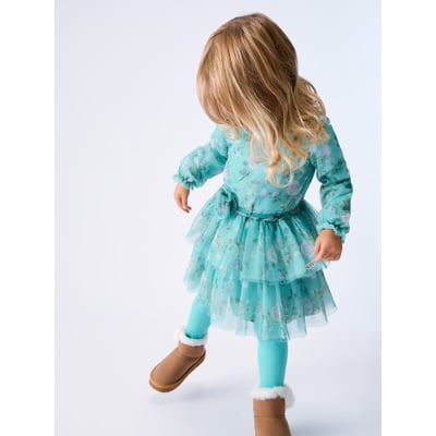 Robe courte en tulle imprimé LIU JO