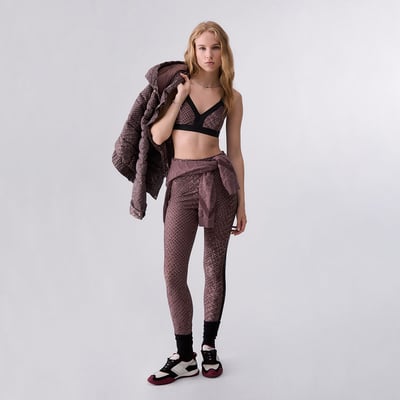 Crop top à imprimé animalier LIU JO