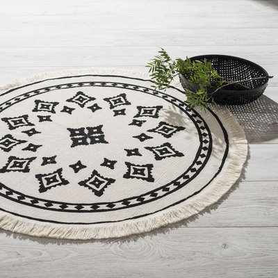 Tapis ethnique Nomade - Diam. 90 cm ATMOSPHERA