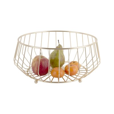Corbeille à fruits design métal Kink PRESENT TIME